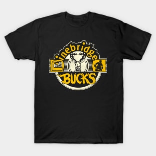 Defunct Pinebridge Bucks Hockey Team T-Shirt